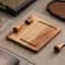 Wood Butter Dish With Glass Lid And Spreader Knife 4