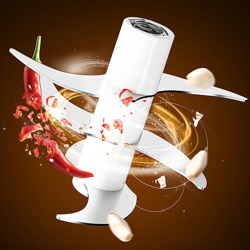 Electric Garlic Chopper Mini Food Processor 4