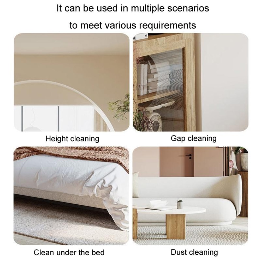 Bendable Microfiber Electrostatic Duster For Gaps And Dust Cleaning 4