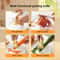 Vegetable Peeler With Cleaning Brush For Fruit And Potatoes 4