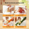 Vegetable Peeler With Cleaning Brush For Fruit And Potatoes 4