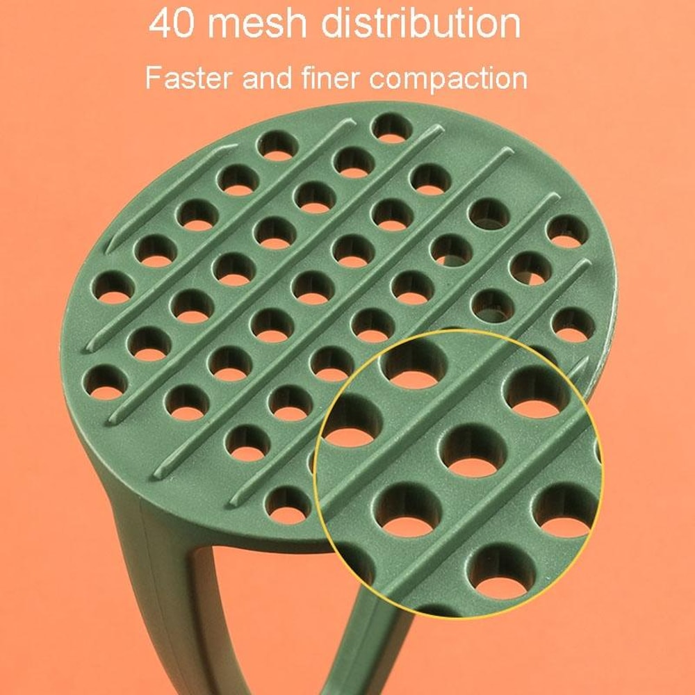 Easy Grip Baby Food Masher Potato Presser For Smooth Purees 3