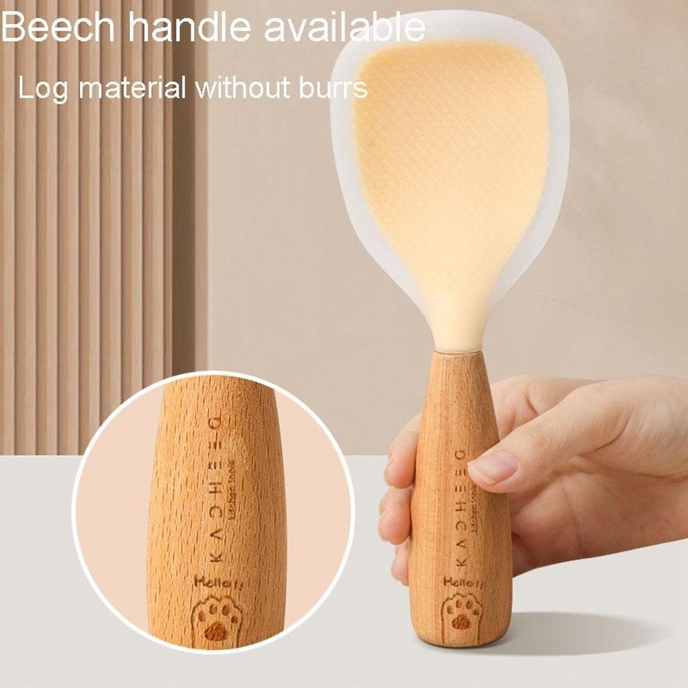 Food Grade Standing Non Stick Rice Spoon For Rice Cooker 1