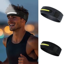 led running headband rechargeable night sports fitness light