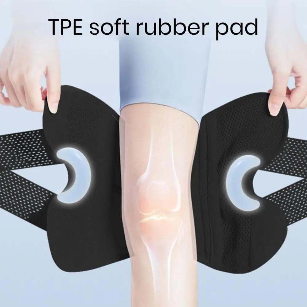 Breathable Knee Support Brace With Adjustable Patella Strap 2
