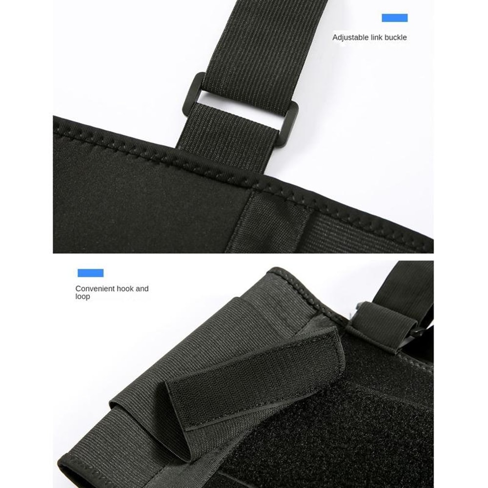 Adjustable Back Support Belt With Suspenders For Heavy Lifting And Lumbar Support 11