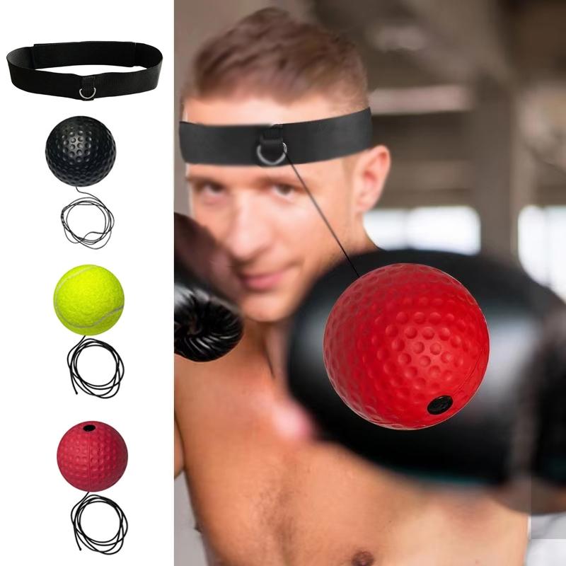 Boxing Reflex Ball With Headband For Speed And Coordination Training 1