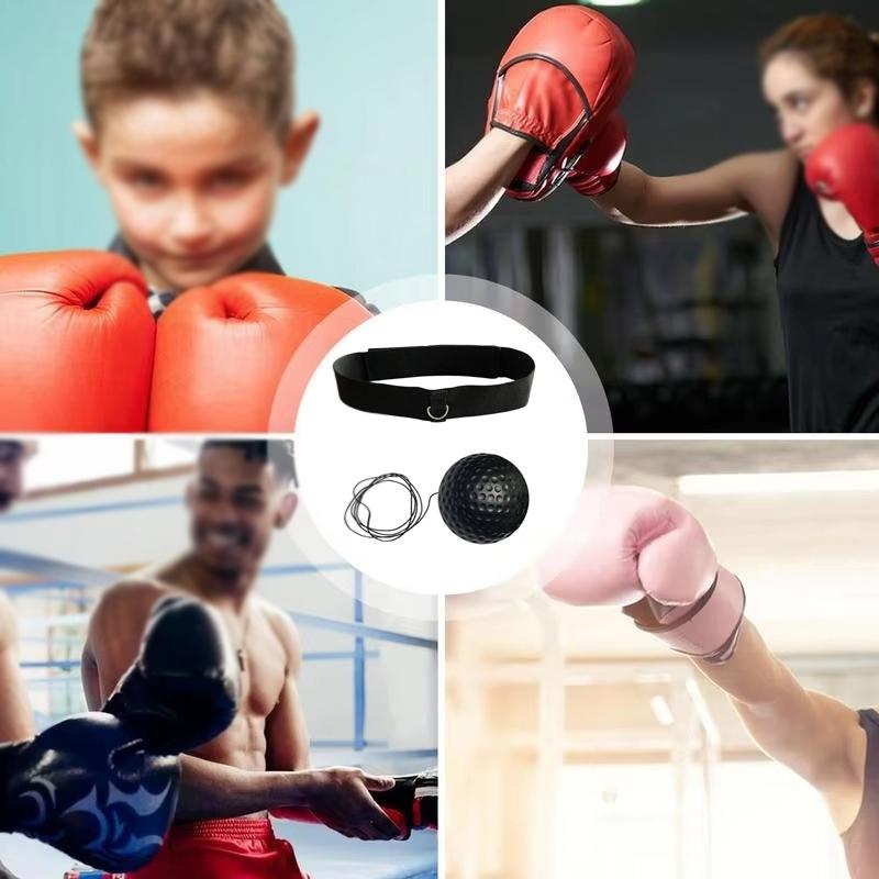 Boxing Reflex Ball With Headband For Speed And Coordination Training 7