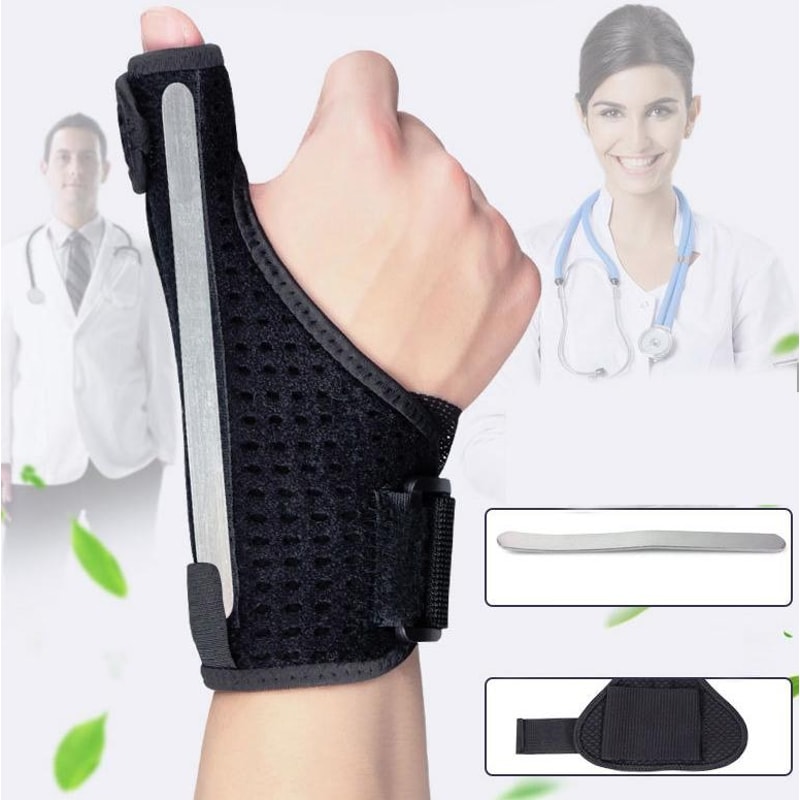 Premium Wrist Thumb Brace Support Adjustable Wrist Brace Support Thumb Splint Support 8