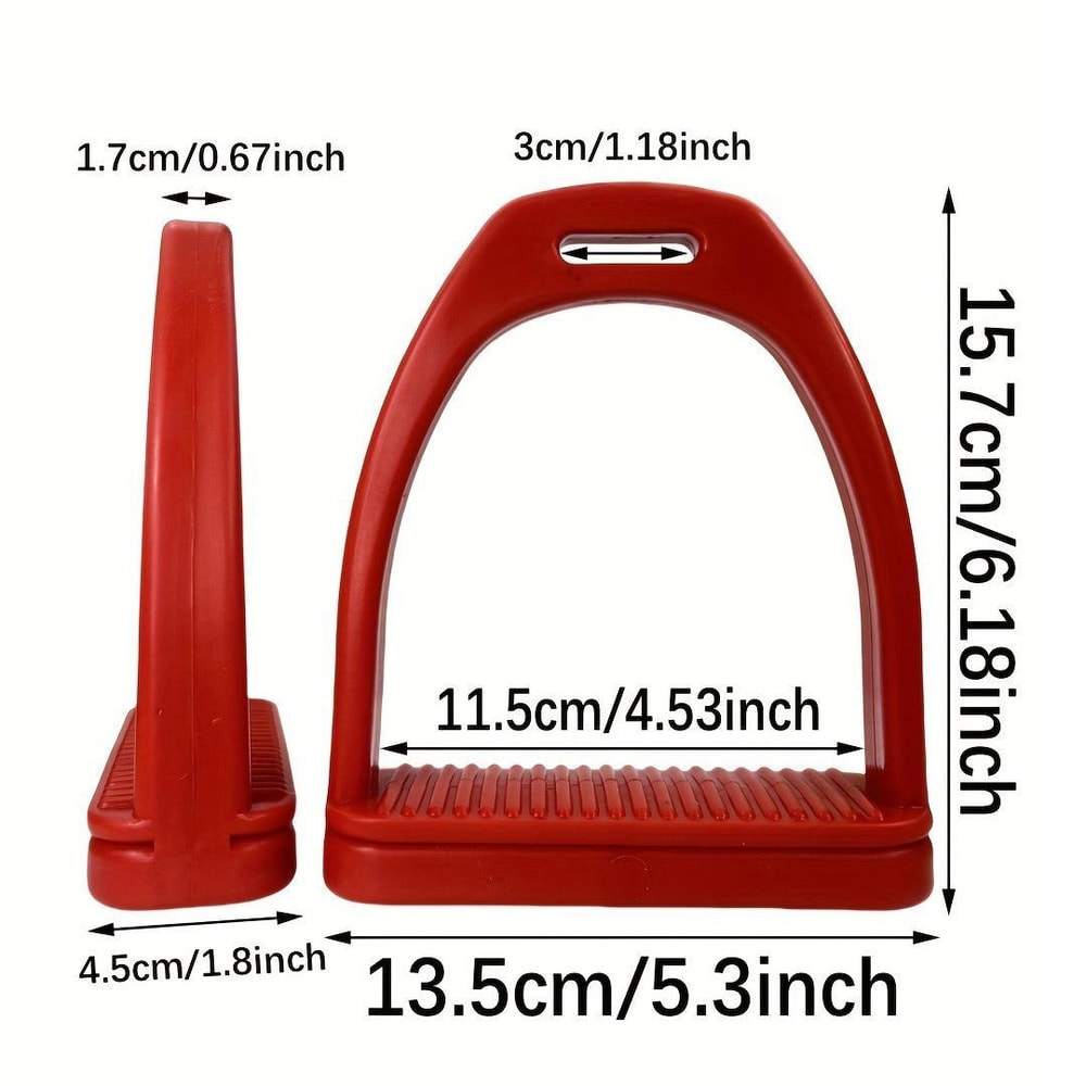 High Strength Engineering Plastic Stirrup With NonSlip Rubber Pads 5