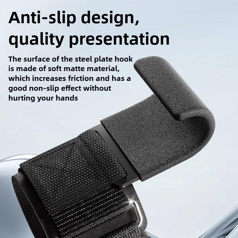 Premium Fitness Hook Wristband for Steel Plate Lifting