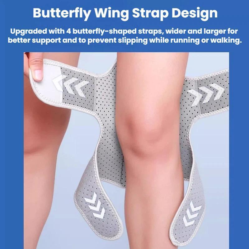 Premium Adjustable Knee Support Strap Patellar Pain Relief WalkingStair Assistance 4