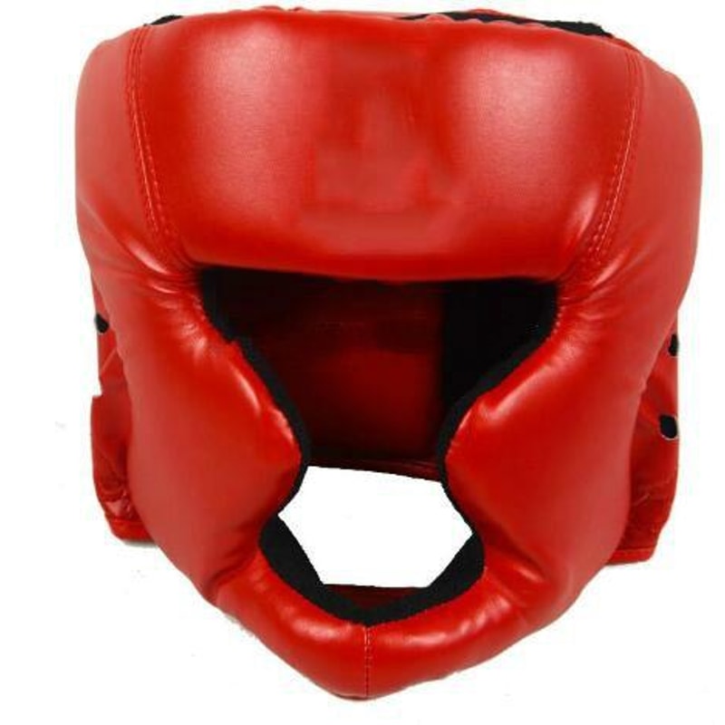 Adjustable Adult Boxing Martial Arts Training Helmet Protective Headgear 6