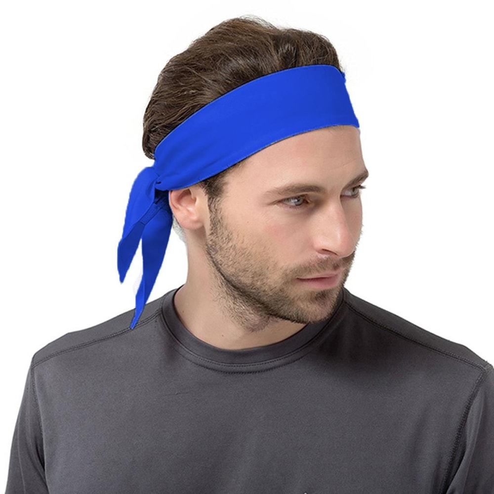 Unisex Sweat Wicking Yoga Gym Headband Bandana Wrap 8