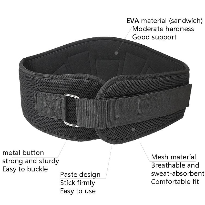 Premium Weightlifting Belt For Squat Support Gym Training 2