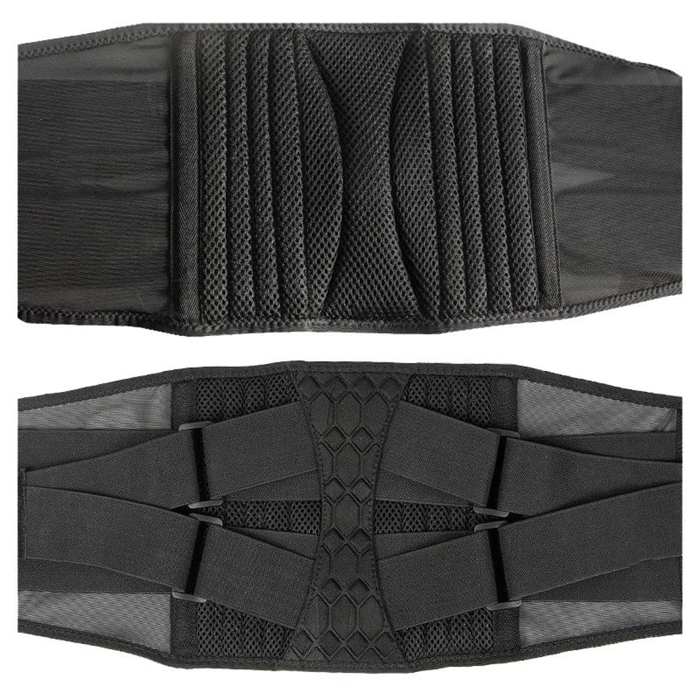 Mens Steel Plate Weightlifting Belt For Squats Abdominal Support 1