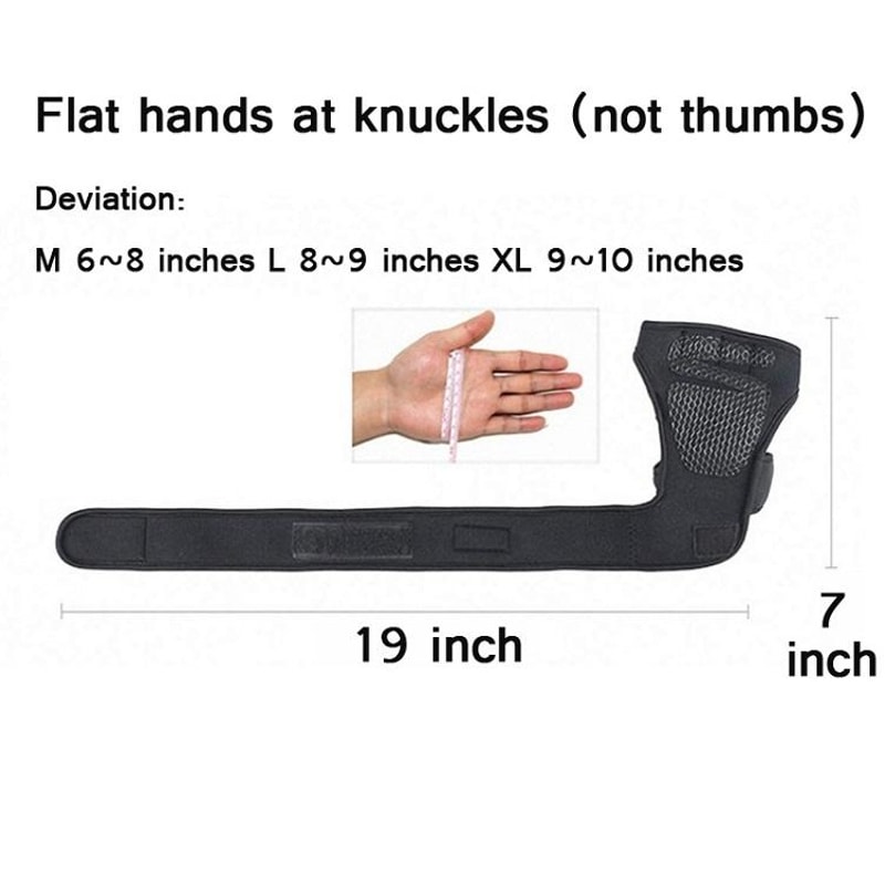 Premium Half Finger Workout Gloves With NonSlip Grip Compression Wristbands 5