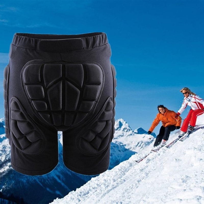 Adult Skiing & Snowboarding Hip Padded Protective Shorts