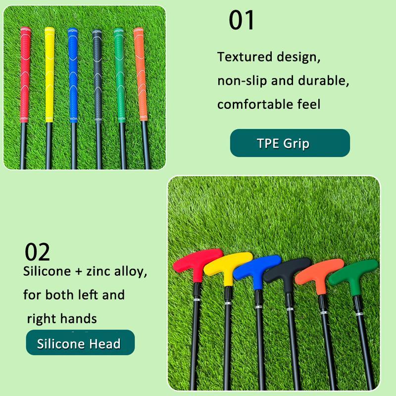 Adjustable Retractable Golf Putter Club for Adults & Kids Practice