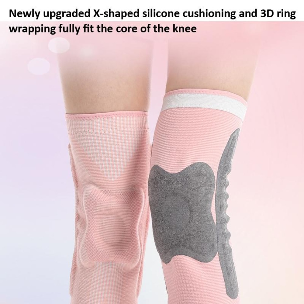 Premium Silicone Knee Brace For Meniscus Injury Relief Sports Support 4