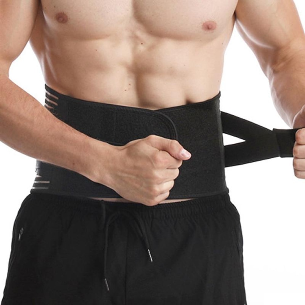 Premium Double Compression Weightlifting Belt For Ultimate Waist Support 0