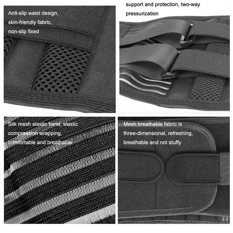 Premium Double Compression Weightlifting Belt For Ultimate Waist Support 3