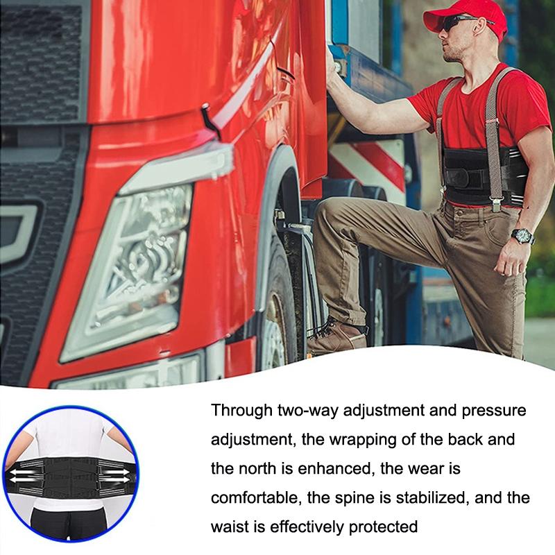 Premium Double Compression Weightlifting Belt For Ultimate Waist Support 6