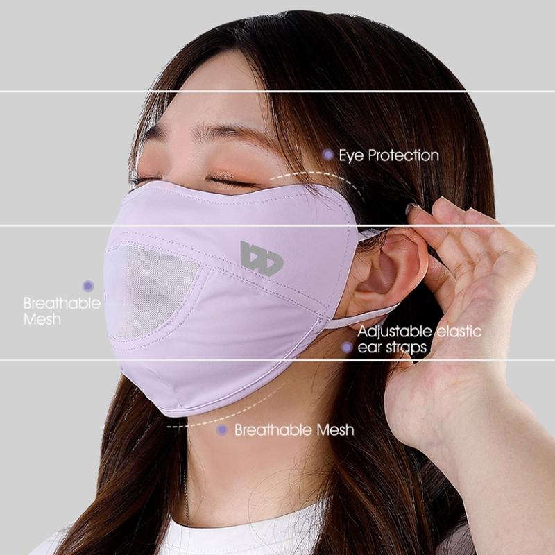 Ice Silk Sun Protection Mask For Outdoor Sports 8