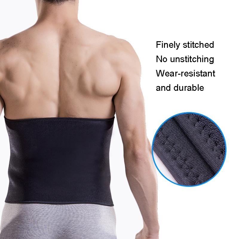 Premium Fitness Waist Belt Wide Sweat Waist Trainer & Waist Trimmer Belt for Workout, Slimming & Core Support