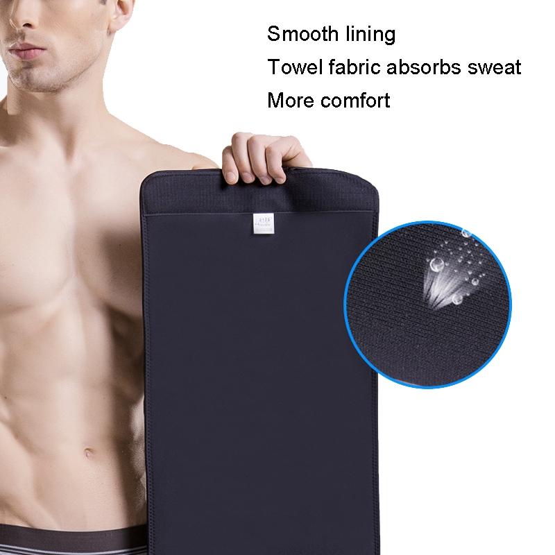 Premium Fitness Waist Belt Wide Sweat Waist Trainer & Waist Trimmer Belt for Workout, Slimming & Core Support