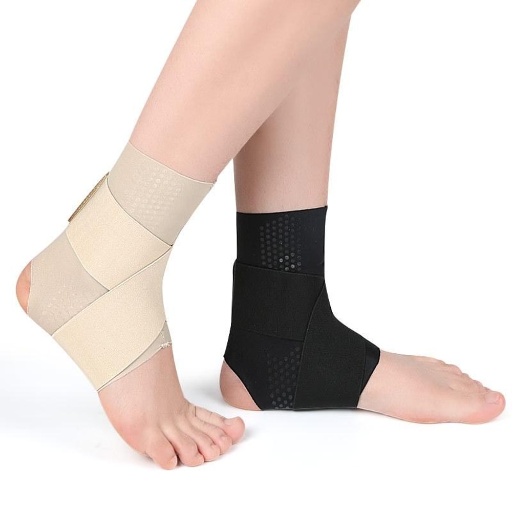 Thin Anti Slip Compression Ankle Brace For Sports Injury Support 0