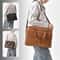 Vintage Business Tote Bag Waterproof Large Capacity Laptop Bag