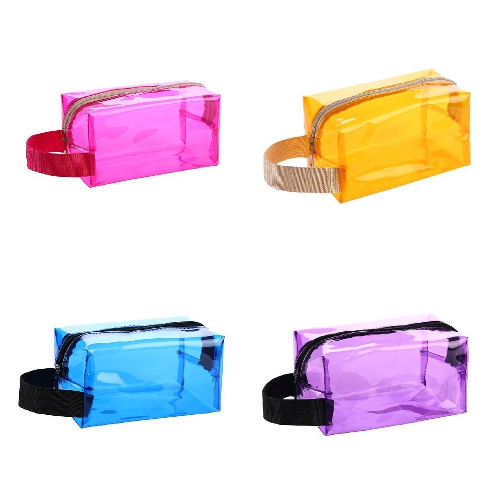 Dazzling Waterproof PVC Cosmetic Toiletry Bag Travel Handbag 1