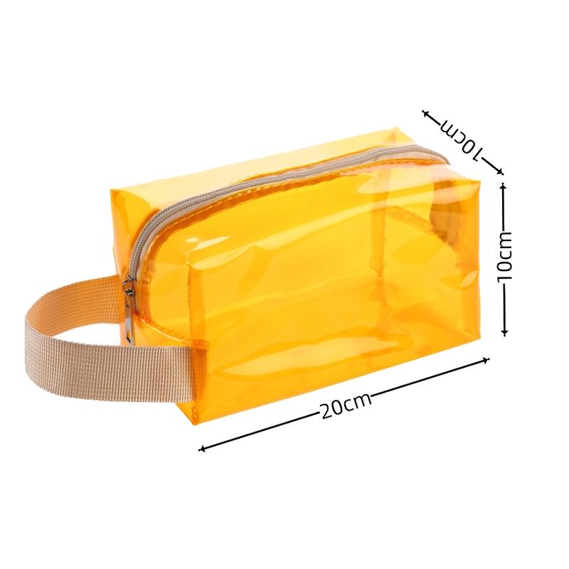 Dazzling Waterproof PVC Cosmetic Toiletry Bag Travel Handbag 3