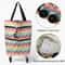 Portable Cloth Shopping Bag Foldable Grocery Cart 3