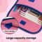 Handheld Book Bag With Transparent Name Tag Pocket Tutorial Bag For Kids 4