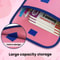 Handheld Book Bag With Transparent Name Tag Pocket Tutorial Bag For Kids 4