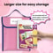 Handheld Book Bag With Transparent Name Tag Pocket Tutorial Bag For Kids 5