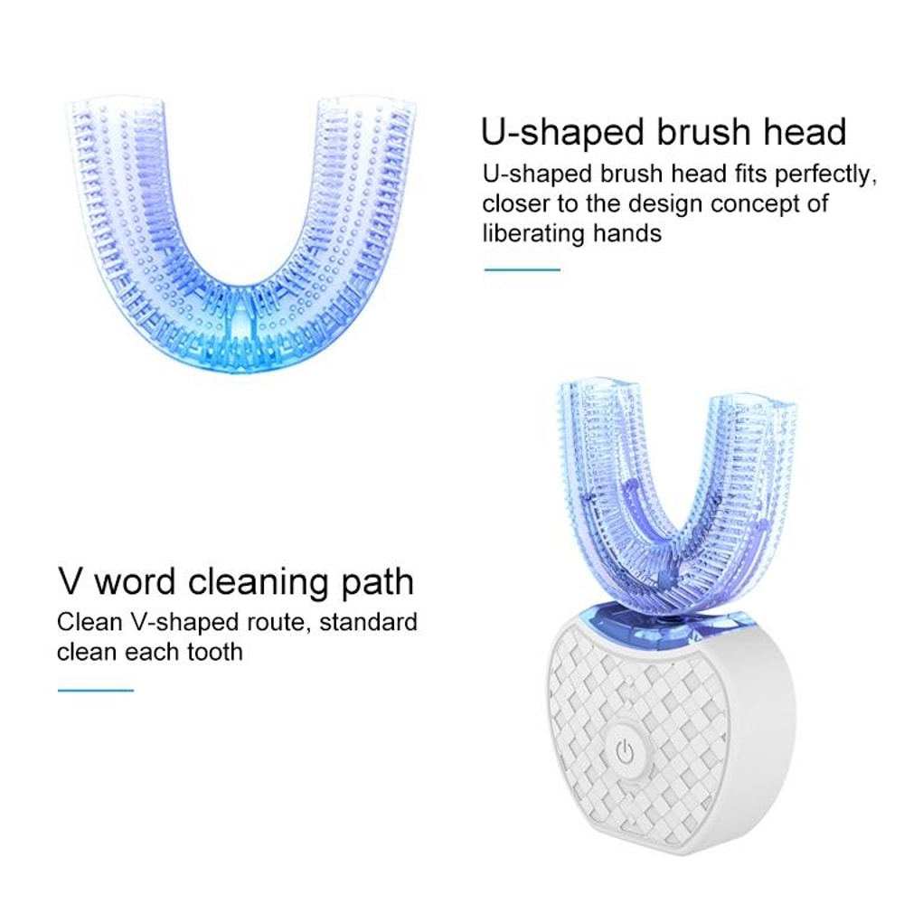 Silicone Electric Automatic Toothbrush With Cleaning Modes 12