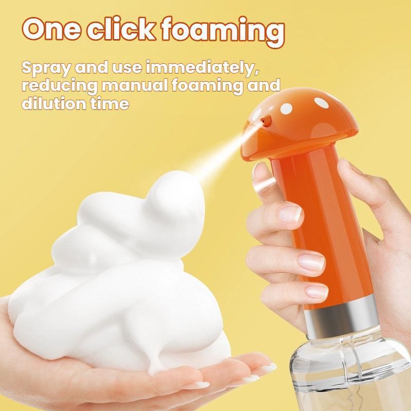 Electric Pet Bath Bubbler Rechargeable Dog Bath Foam Maker and Shampoo Dispenser