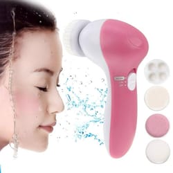 facial cleansing brush electric face massager and exfoliating skin care brush