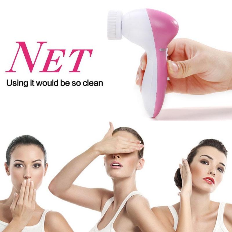 Facial Cleansing Brush Electric Face Massager And Exfoliating Skin Care Brush 2