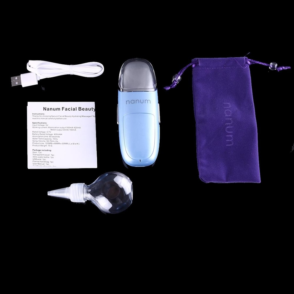 Facial Mister And Hydrating Face Massager Portable Mist Sprayer 9