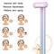 Microcurrent Eye Massager with Iontophoresis for Under Eye Care and Facial Firming