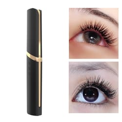 rechargeable heated eyelash curler usb electric lash styling tool