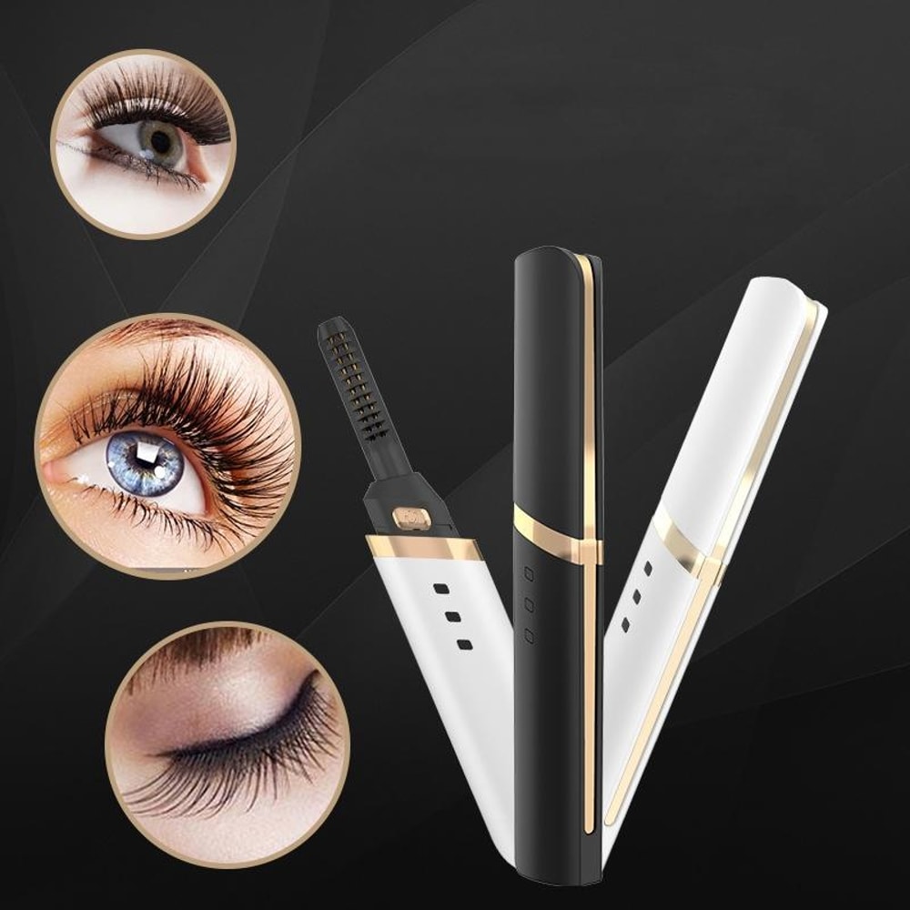 Rechargeable Heated Eyelash Curler USB Electric Lash Styling Tool 5