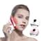 Microcurrent Electric Facial Massager with Heated and LED Light Therapy