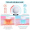 Hot and Cold Facial Massager with LED Light Therapy USB Rechargeable Skincare Tool