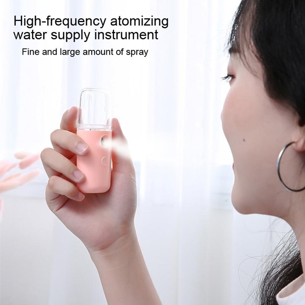 Portable Facial Hydration Sprayer USB Nano Mist Cold Spray Beauty Device 6