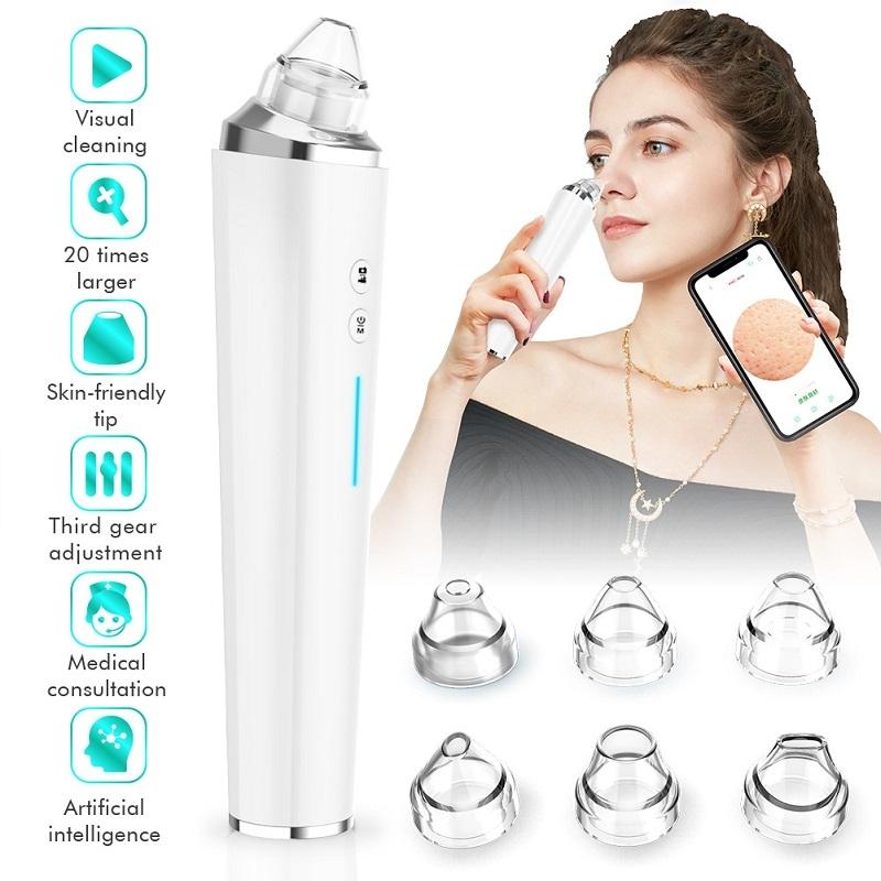 WiFi Blackhead Remover with Camera Pore Vacuum Cleaner